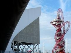 Arcelor Orbit and the Aquatic Centre in London