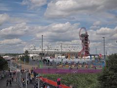 ArcelorMittal Orbit structure during London Olympics 2012