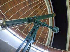 Arcetri telescope against a blue sky