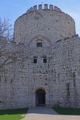 Yedikule Tower under restoration in Istanbul