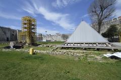 Restoration work at Yedikule, Istanbul