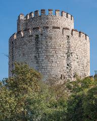 Yedikule Fortress tower in Istanbul