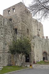 Entrance gate and east tower of Yedikule Fortress in Istanbul