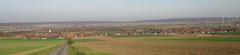 View of Heere village from the northeastern edge of Hainberg, Wolfenbüttel district