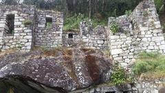 Temple of the Moon in Machu Picchu