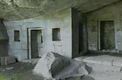 Subterranean construction of the Temple of the Moon in Huayna Picchu