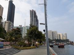 Ap Lei Chau Waterfront Promenade in January 2021