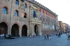 Palazzo d'Accursio on Piazza Maggiore in Bologna