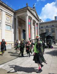 People dancing at the Ashmolean Museum