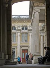 Eastern entrance to the Ashmolean Museum, Oxford