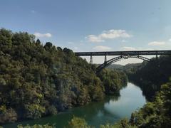 San Michele bridge in Paderno d'Adda, Italy