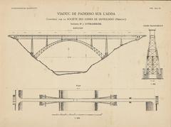 Drawing of the San Michele bridge