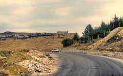 Valle dei Templi in 1979, ancient Akragas founded in 581 BC