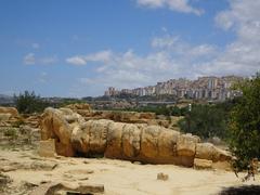 Atlas statue in the Valley of the Temples, Agrigento