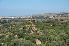 Valle dei Templi in Sicily, ancient Akragas