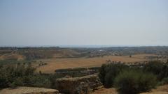 Panoramic view of Valle dei Templi