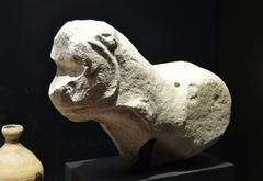 Sculpture of a lion, necropolis of El Molar (Sant Fulgenci), archaeological museum of Alicante. 5th century BC