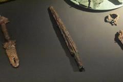 Iberian iron spearhead from the 5th century BC