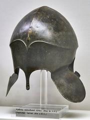 Chalcidian type helmet, 6th century B.C., Archaeological Museum of Piraeus