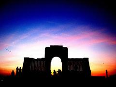 Karl Schmidt Memorial at Besant Nagar Beach