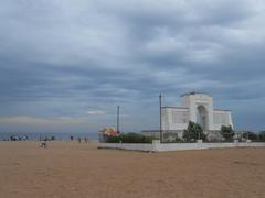 Karl Schmidt Memorial at Elliot Beach in Chennai