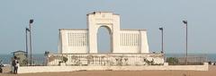 Karl Schmidt Memorial after restoration at Elliots Beach, Chennai