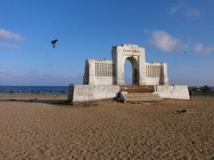 Schmidt Memorial at Besant Nagar Beach