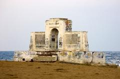 Schmidt Memorial at Elliot's Beach in Chennai