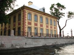 Peter I Summer Palace in Saint Petersburg viewed from the Fontanka River