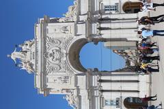 Arc de Triomphe on Augusta Street in Lisbon