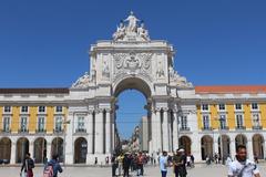 Arc de triomphe de la rue Augusta in Lisbon