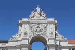 Arc de Triomphe on Augusta Street in Lisbon