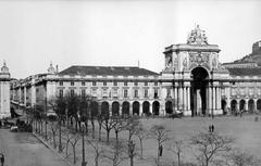 Arcadas do Terreiro do Paço and Rua Augusta Arch in Lisbon