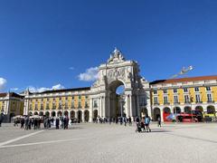 Arco da Rua Augusta in Lisbon in 2021