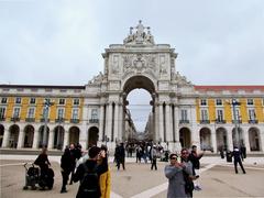 Arco da Rua Augusta in Lisbon, Portugal