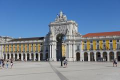 Arco Triunfal da Rua Augusta in Lisbon, Portugal