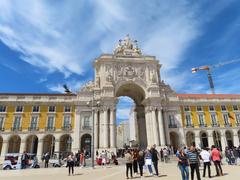 Arco da Rua Augusta in Lisbon, Portugal