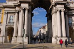 Arco da Rua Augusta in Lisbon, Portugal