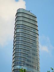 Bitexco Financial Tower in Ho Chi Minh City at dusk