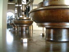 90-inch engine valves at Kew Bridge Steam Museum