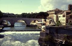 Italie Rome Ponte Rotto Ile Tiberine