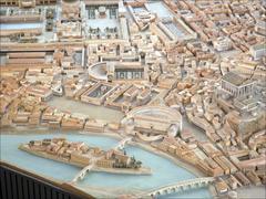 Circus Flaminius district in Gismondi's 1:250 model of ancient Rome