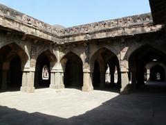 Interior courtyard view