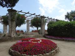 Villa Rufolo gardens in Ravello, Italy