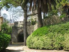 Courtyard of Villa Rufolo in Ravello