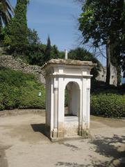 Fountain in the courtyard of Villa Rufolo in Ravello