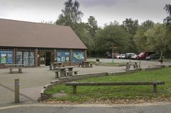 Kingsbury Water Park with lake and trees