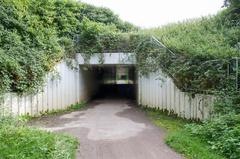 Footpath under M42 at Kingsbury Water Park