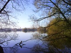 Expanse of water at Kingsbury Water Park