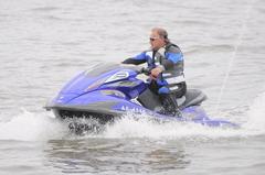 Nice Jet Ski on the water with matching gear